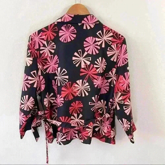 Outfit JPR silk crossover pinwheel top - Picture 3 of 4